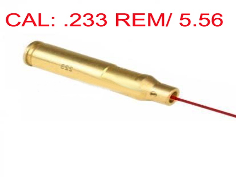 223 REM LASER BORE SIGHTER-BORESIGHT RED DOT COPPER