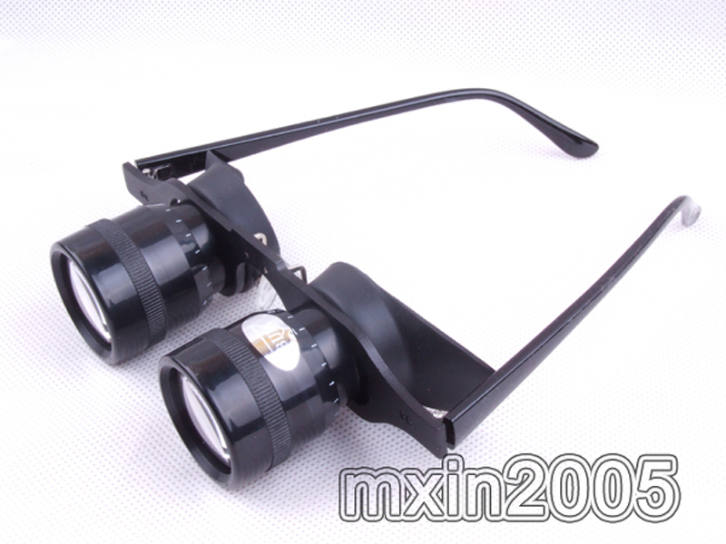 13 °10X32 portability Glasses Magnifying Loupes Fishing Binocular Focus 