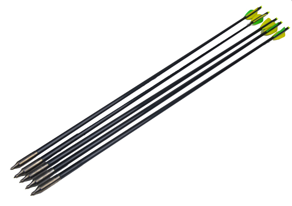 Fiberglass Target Practice Arrow 3pc Archery Arrow hunter Nocks Fletched Arrows