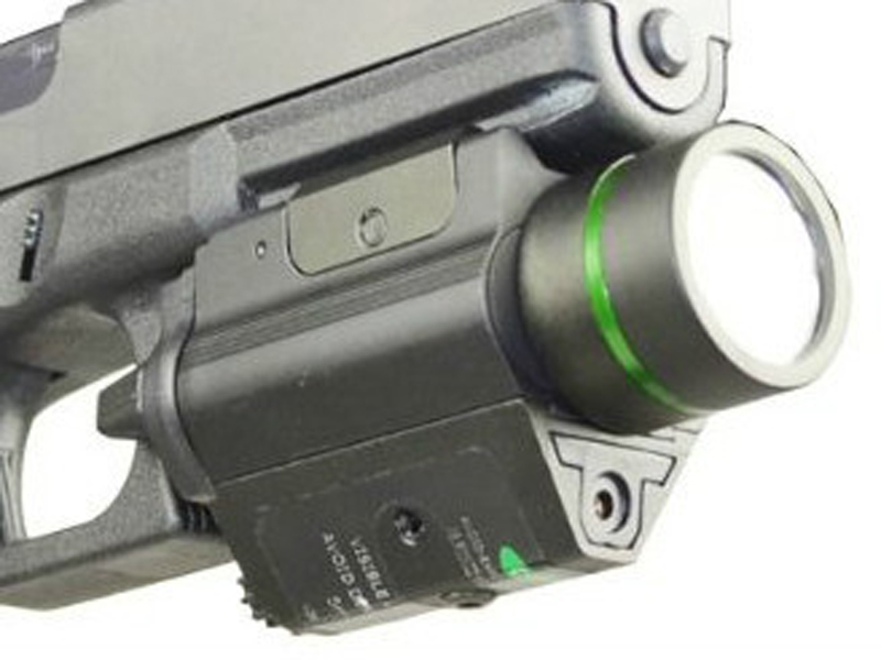 Green Laser & light Combo Sight Ultra Bright 225 lumen For weaver or picatinny
