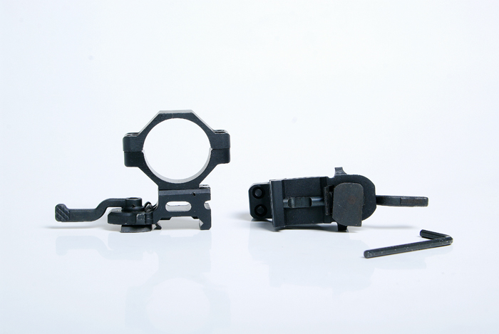 30mm SCOPE RINGS QD LEVER LOCK TACTICAL HIGH PROFILE WEAVER PICATINNY MOUNT